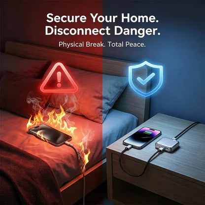 ⏳ LIMITED-TIME MEGA SALE | Getnexy™ 🛡️🔋 Protect Your Battery While You Sleep — Smart Auto Shut-Off at 100% Charge