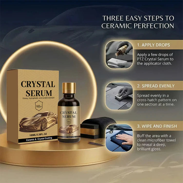🚗 50% OFF NOW! ✨ 9H Ceramic Coating - Crystal Serum