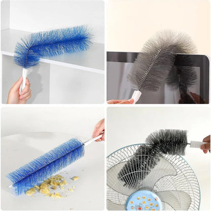 ⏳ LIMITED-TIME MEGA SALE | Getnexy™ Bendable Fan Cleaning Brush – Reusable Microfiber Duster for Fans&Curtain