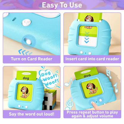 ⏳ LIMITED-TIME MEGA SALE | Getnexy™ ! Montessori Talking Flashcards