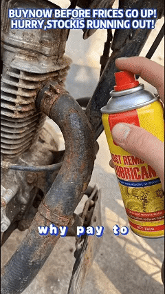 ⏳ LIMITED-TIME MEGA SALE | Getnexy™ Anti-Rust Spray & Rust Remover