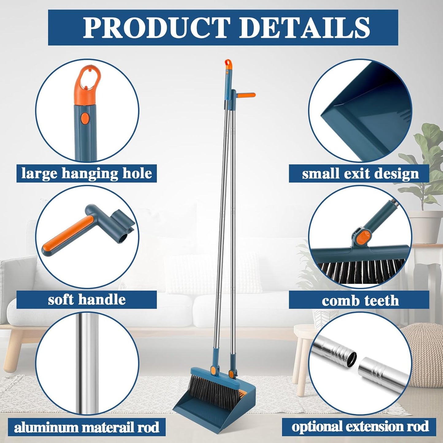 Broom and Dustpan Set — Limited Time Discount ✨