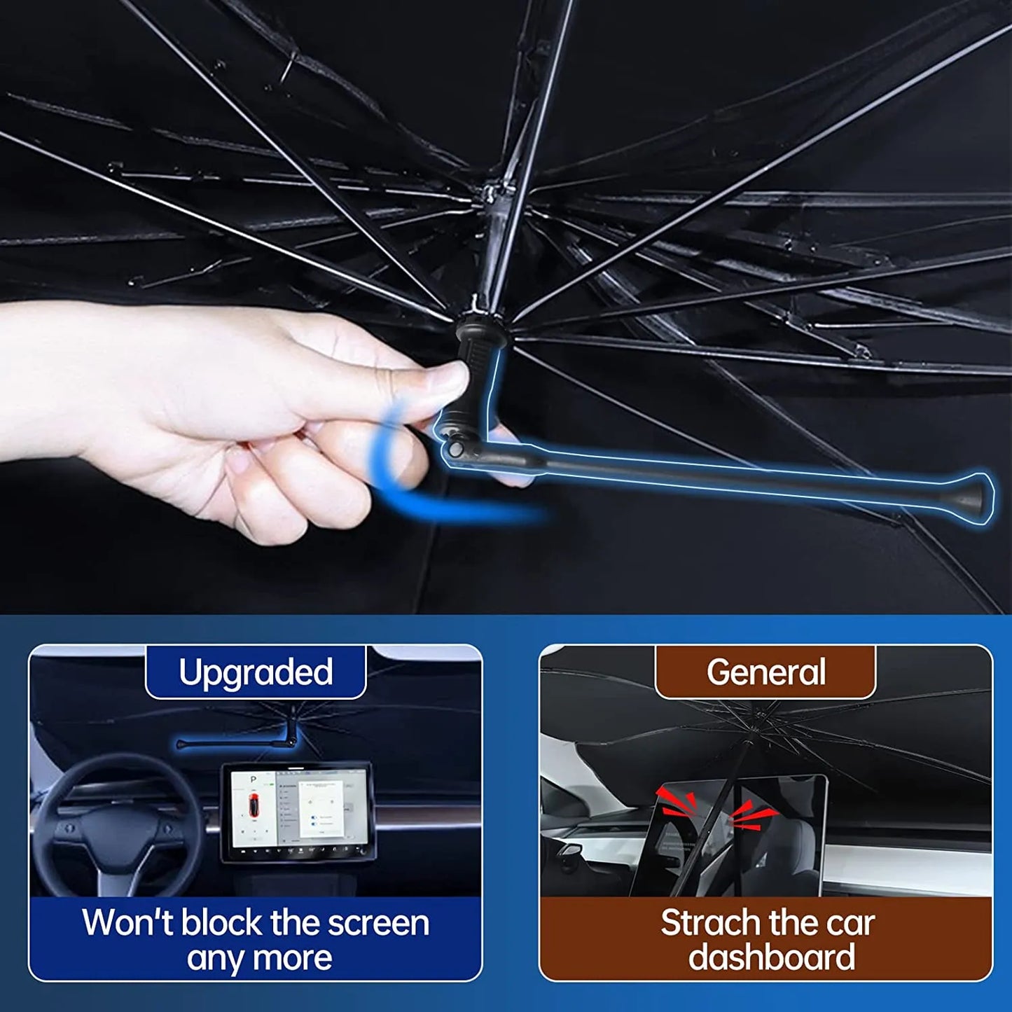 Getnexy™ 50% OFF !  Car Foldable Windshield