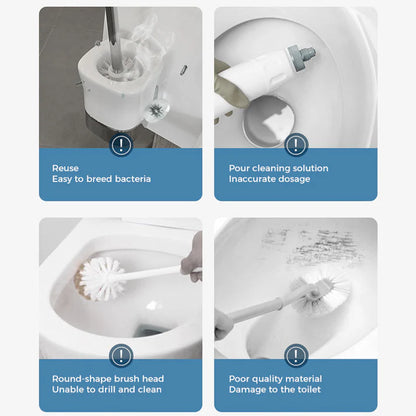 🚽 50% OFF NOW! ✨ Disposable Toilet Brush System – Hygienic, Refillable & Easy to Use 💦