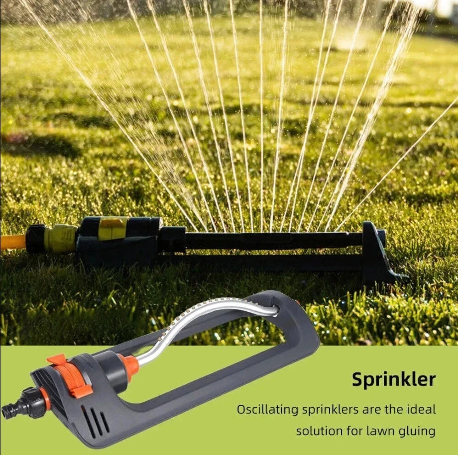 Smart Garden Sprinkler – Rotating & Oscillating Lawn Watering System 💦 Limited Offer