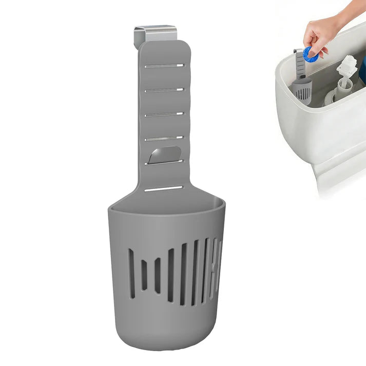 ⏳ LIMITED-TIME MEGA SALE | Getnexy™ 2-Pack Toilet Tank Tablet Holders 🚽 | Adjustable Silicone Hook