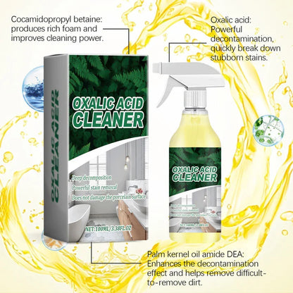 ⏳ LIMITED-TIME MEGA SALE | Getnexy™  Molecular-Level Cleaning Tech! Oxalic Acid Bathroom Cleaner Dissolves Rust & Limescale 🚽✨