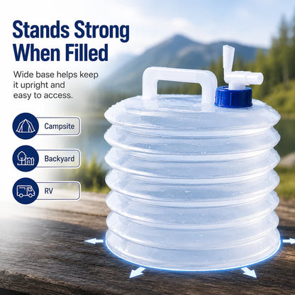 ⏳ LIMITED-TIME MEGA SALE | Getnexy™ 💧 – Collapsible Water Container with Spigot