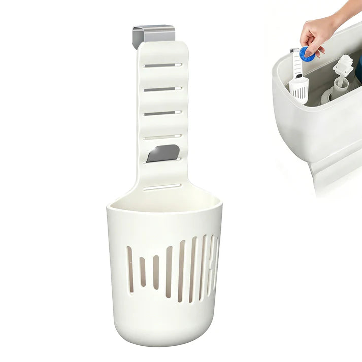 ⏳ LIMITED-TIME MEGA SALE | Getnexy™ 2-Pack Toilet Tank Tablet Holders 🚽 | Adjustable Silicone Hook