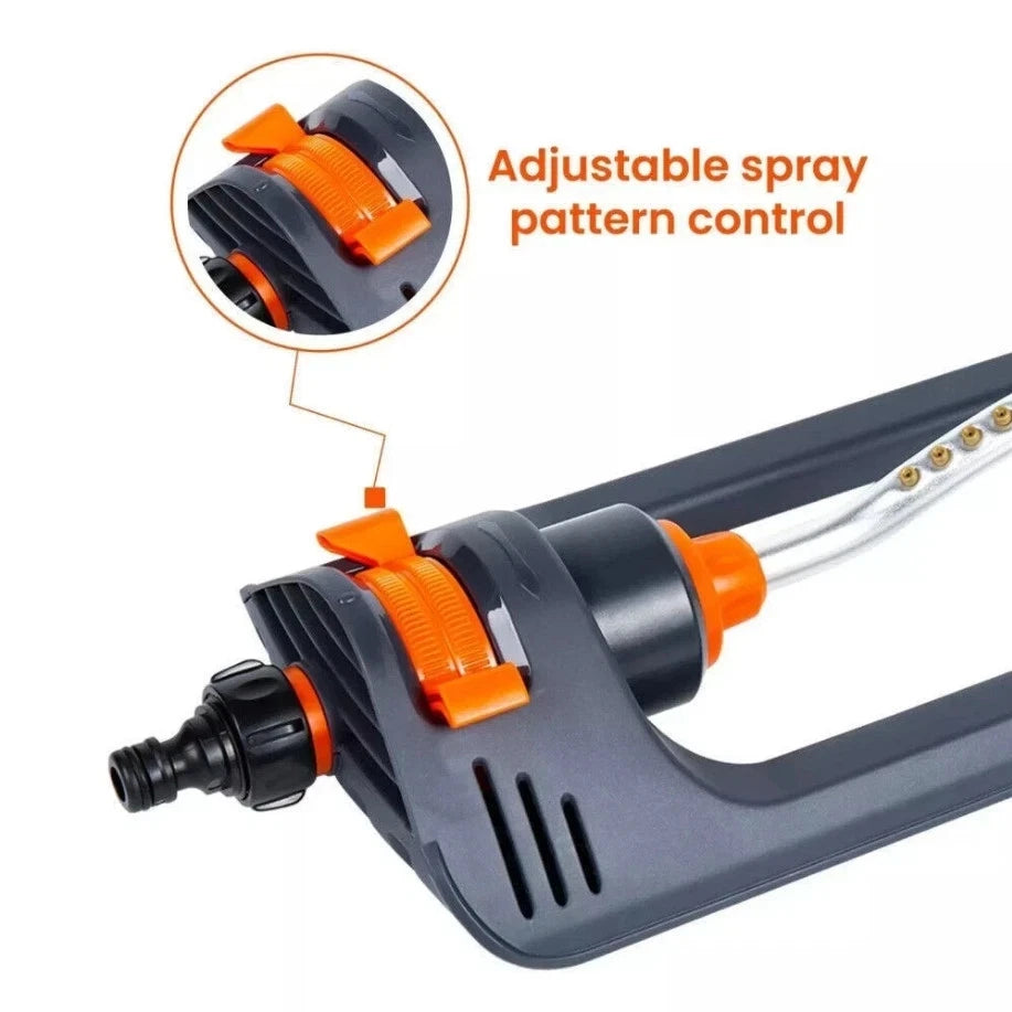 Smart Garden Sprinkler – Rotating & Oscillating Lawn Watering System 💦 Limited Offer