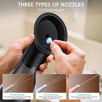 Wireless ear washer