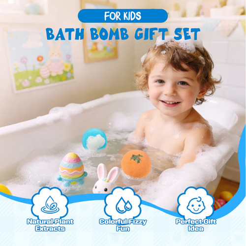 12-Piece Bath Bomb Gift Set for Kids