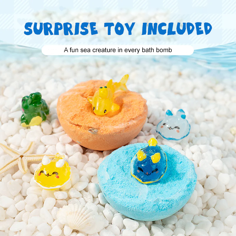 12-Piece Bath Bomb Gift Set for Kids